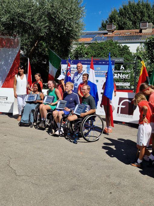Da venerdì a domenica va in scena al Villa Carpena il torneo Itf Junior Wheelchair, domani sessione di allenamento con i giocatori di interesse nazionale