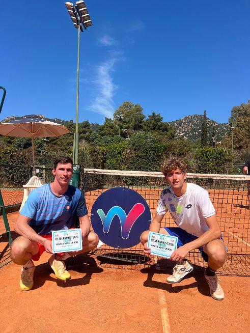 Jacopo Bilardo vince il titolo di doppio, in coppia con il tedesco Kai Wehnelt, nel torneo Itf di Santa Margherita di Pula