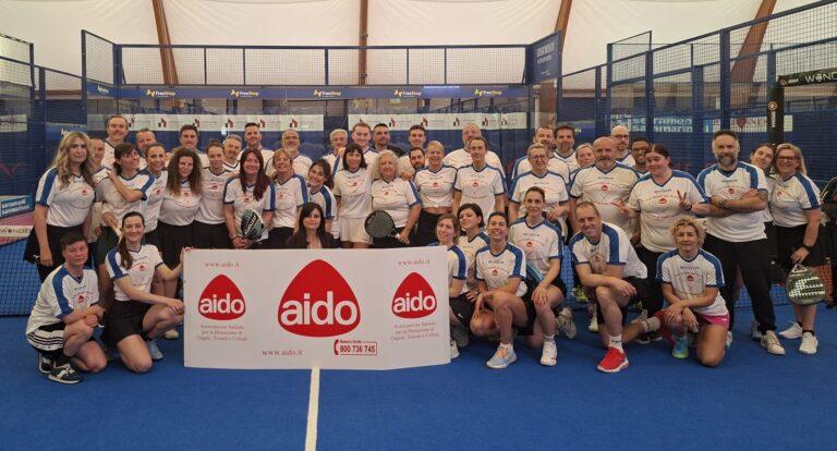 'Uno Smash per la Vita' al Wonderbay di Serravalle: i protagonisti del torneo solidale di padel