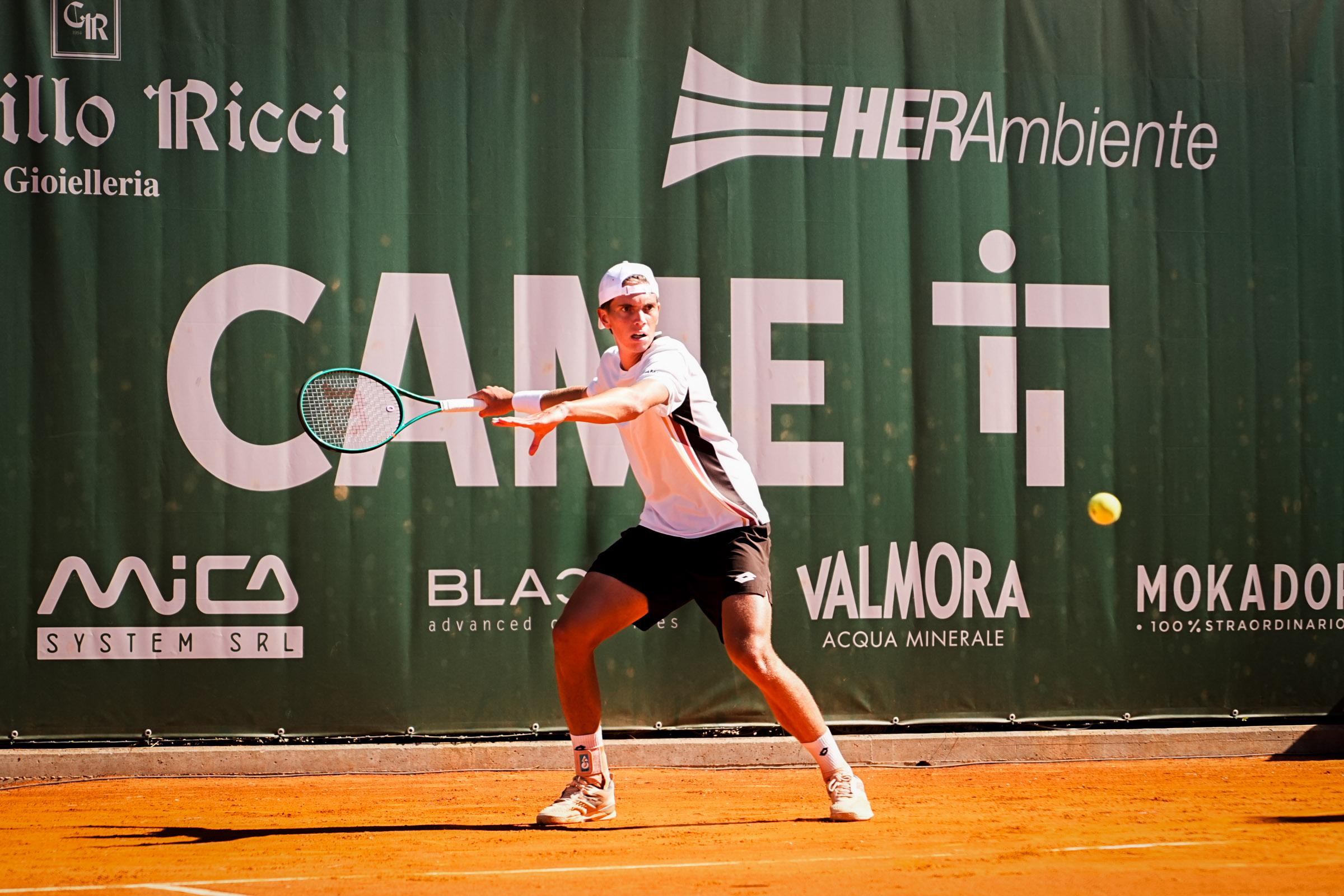 Carlo Alberto Caniato subito a segno nel Challenger Atp 100 di Prostejov