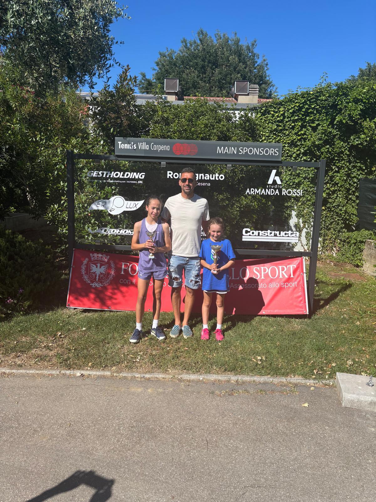 Martina Taioli supera in finale Giulia Paladini e si aggiudica il tabellone Under 10 nell’Emilia Romagna Junior Tour al Villa Carpena