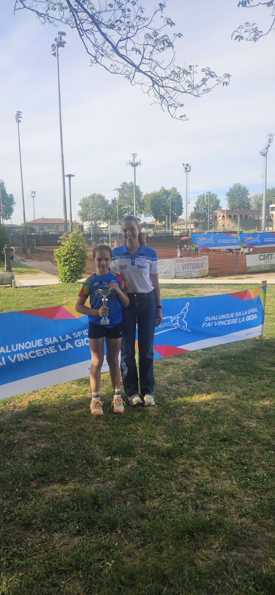Alessia Sofia Badea vince il trofeo Kinder Under 12 del Ct Rovigo