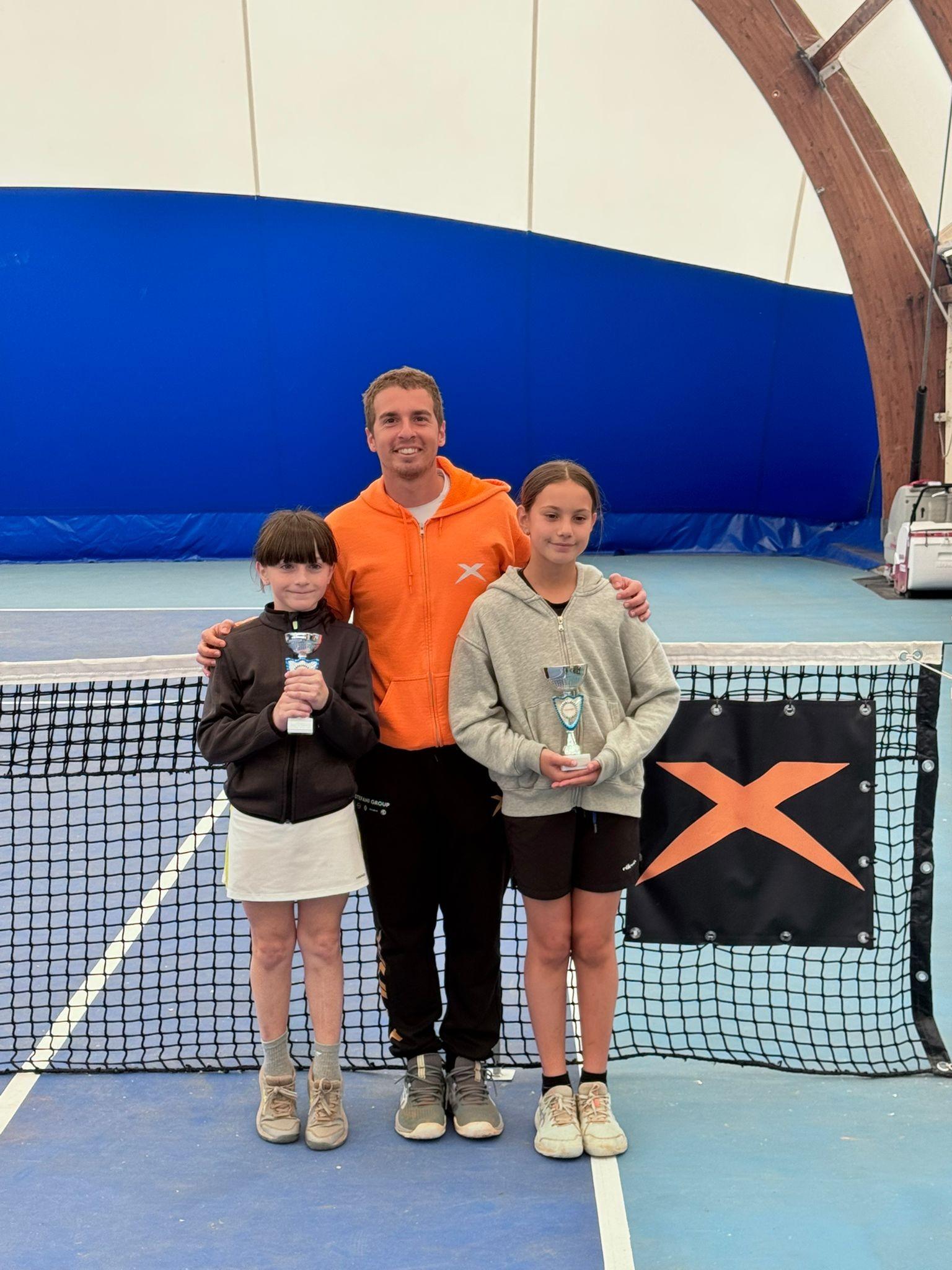 Matilde Rava supera in finale Bianca Manfredi e si aggiudica il Rodeo Under 10 organizzato da Tennix