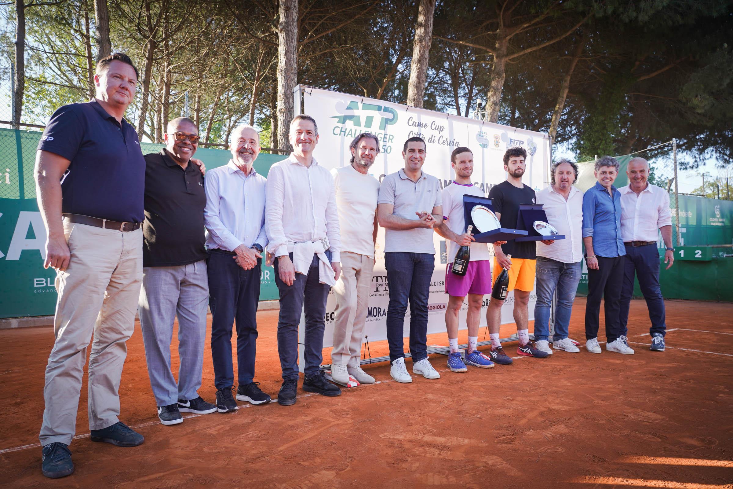 Challenger Atp ‘CAME Cup – Città di Cervia: vince lo spagnolo Alcala Gurri, Forti-Romano conquistano il doppio