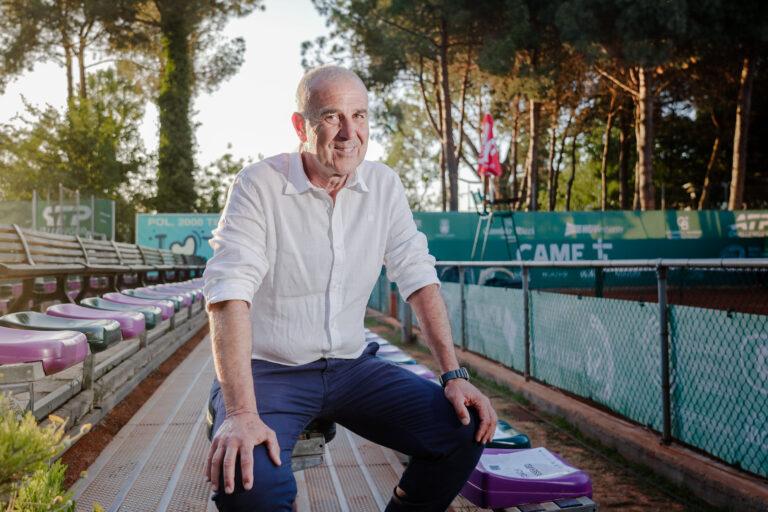 Maurizio Tappi, presidente della Polisportiva 2000 Cervia che ha ospitato il Challenger ATP