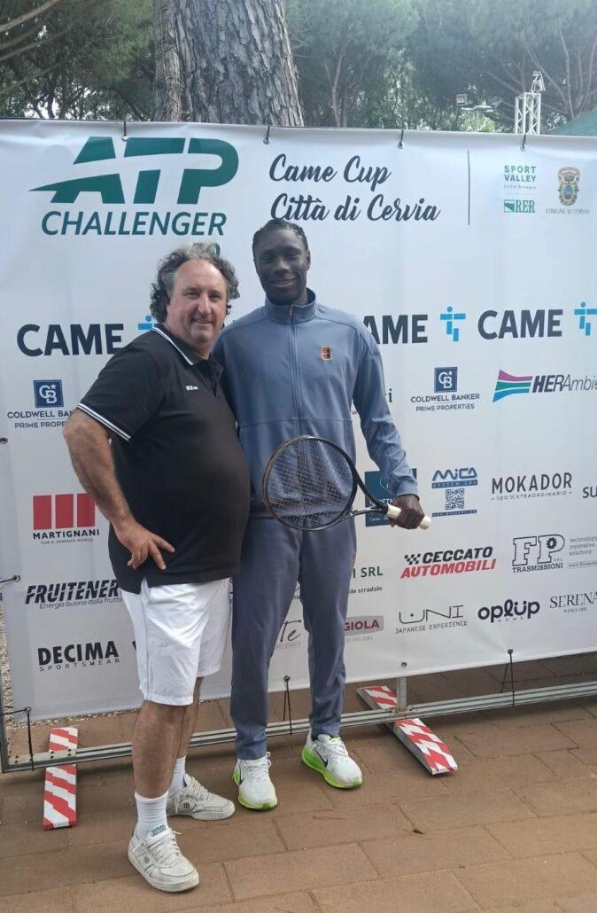 CAME Cup Città di Cervia: Michele Montalbini con il francese Moise Kouame