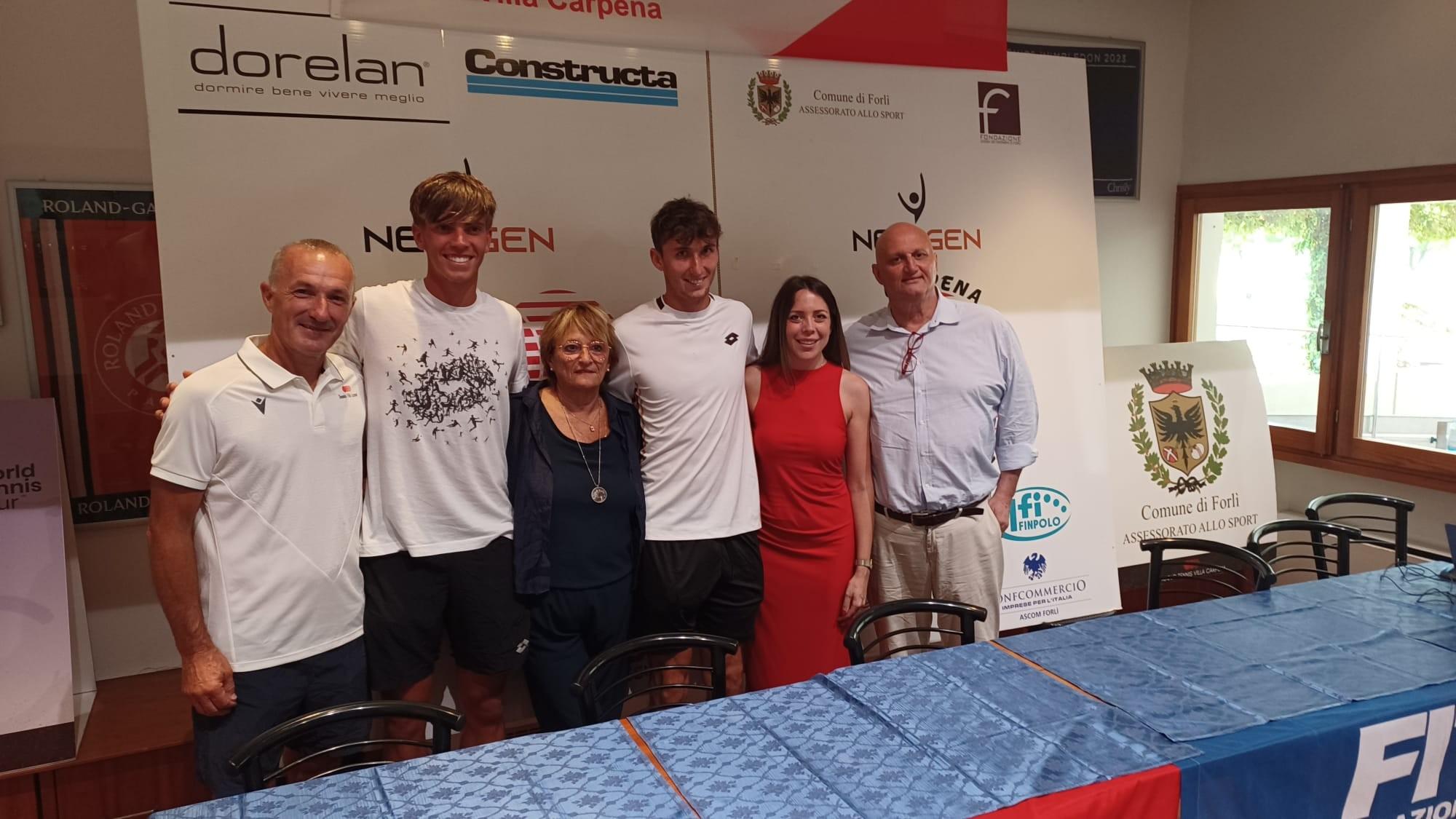 L’avventura azzurra ai Giochi del Mediterraneo parte dal Villa Carpena: Carlo Alberto Caniato, Federico Bondioli ed Alberto Casadei verso Taranto