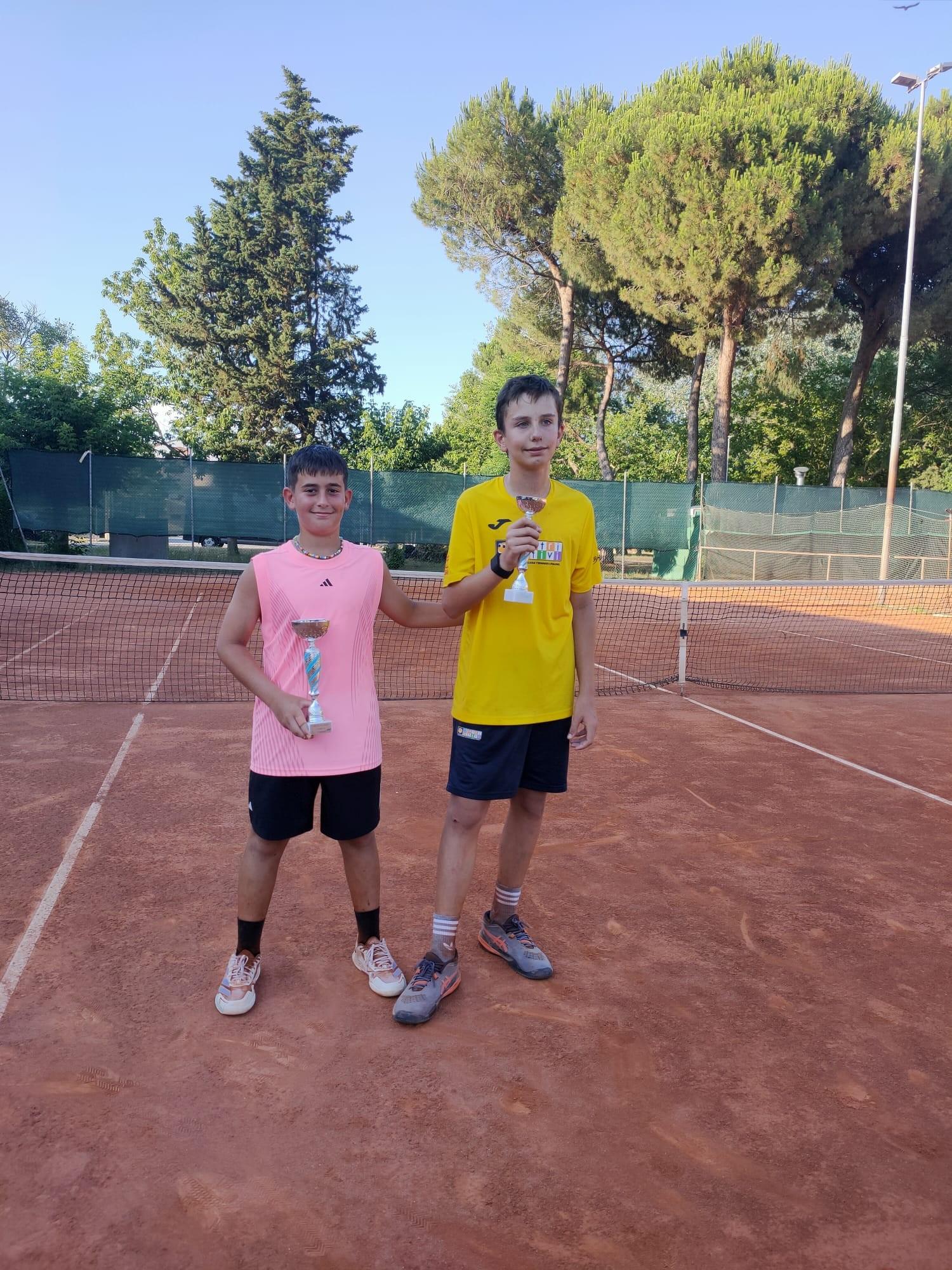 Battute finali per il Trofeo del Gelso giovanile al Ct Venustas: nell’Under 14 maschile vince Alessandro Teodorani
