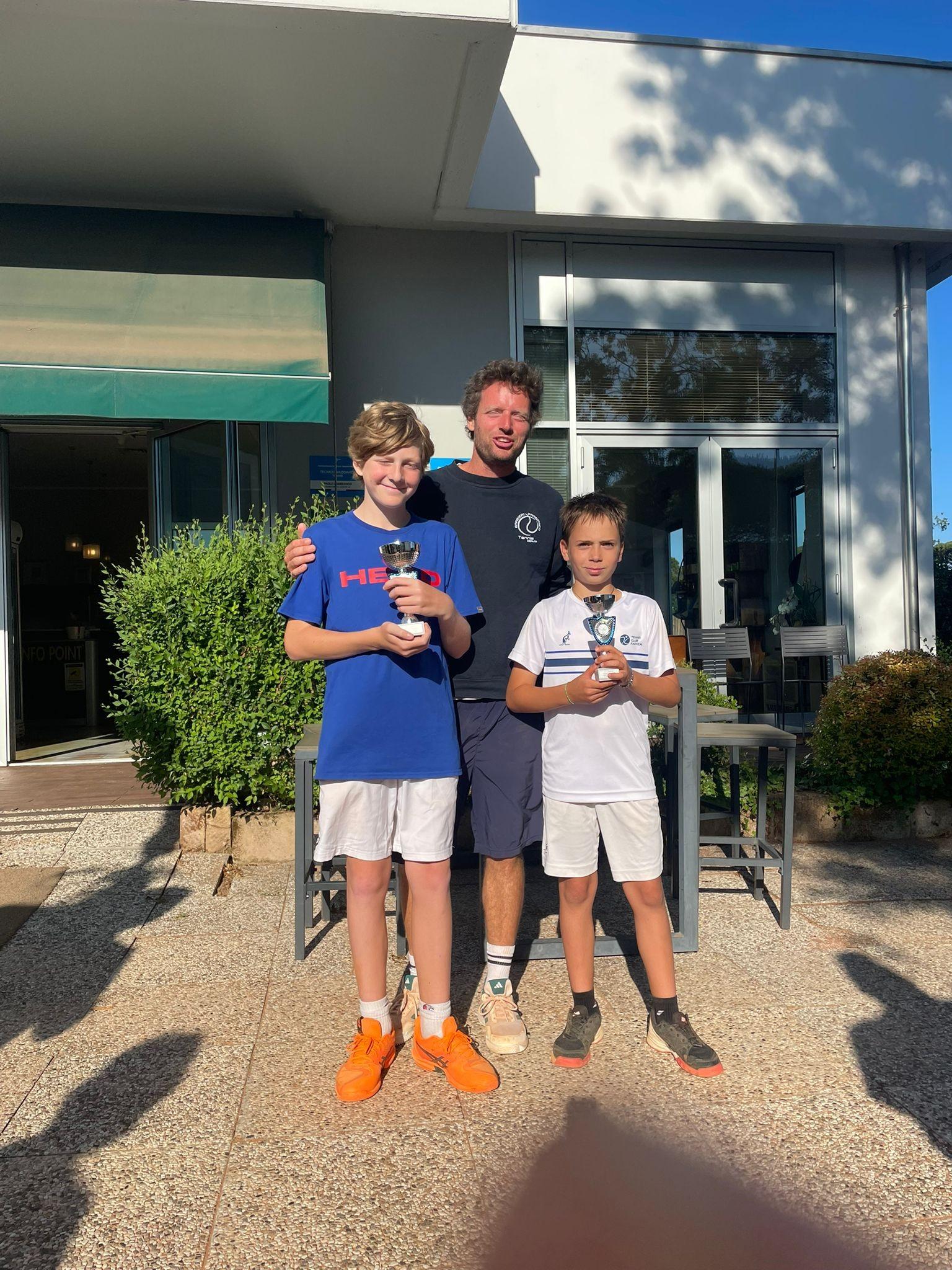 Matteo Stargiotti supera in finale Liam Lanzoni e si aggiudica il torneo Under 12 del Ct Cervia