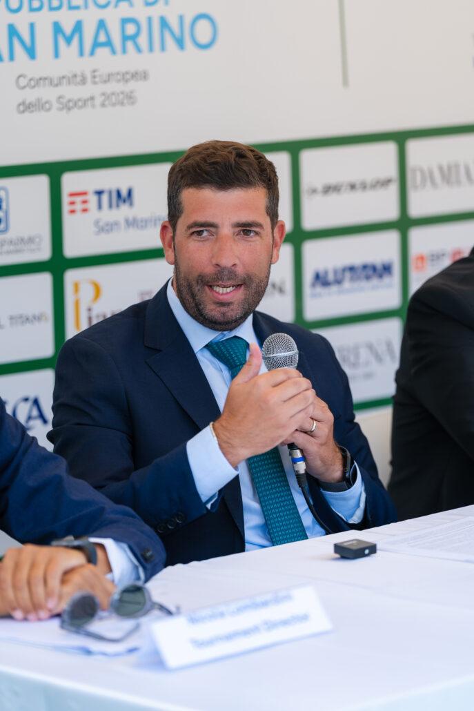 Il presidente della Federazione Sammarinese Tennis, Elia Santi