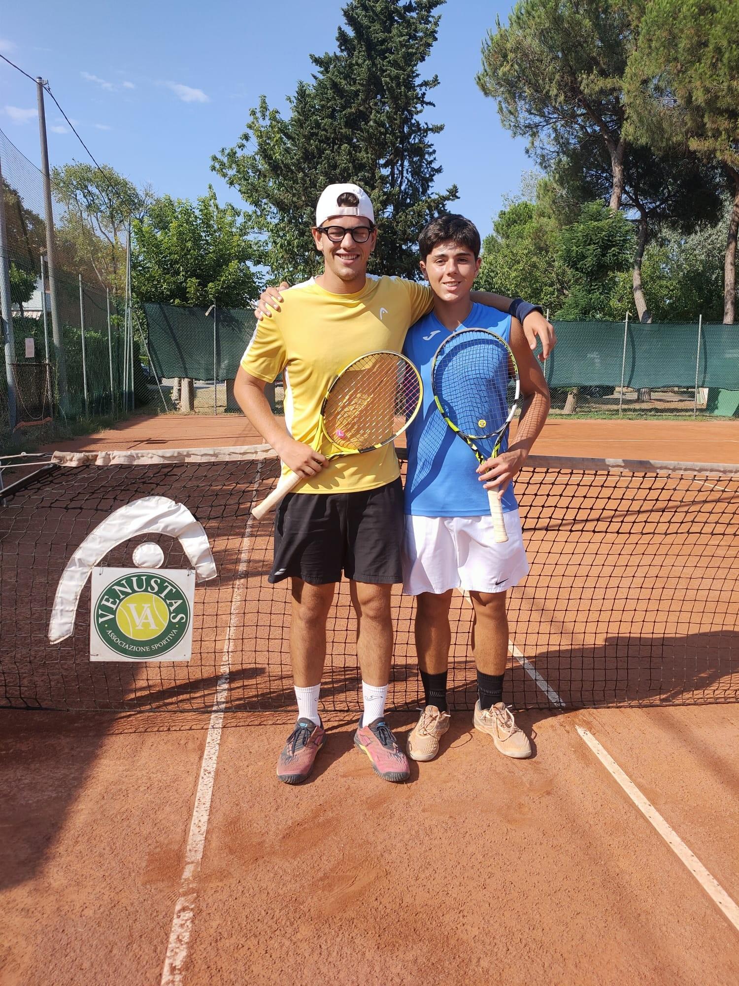 Nicola Filippi, Luca Bartoli, Gabriele Sgroi ed Edoardo Pagnoni in semifinale nel torneo Open del Ct Venustas