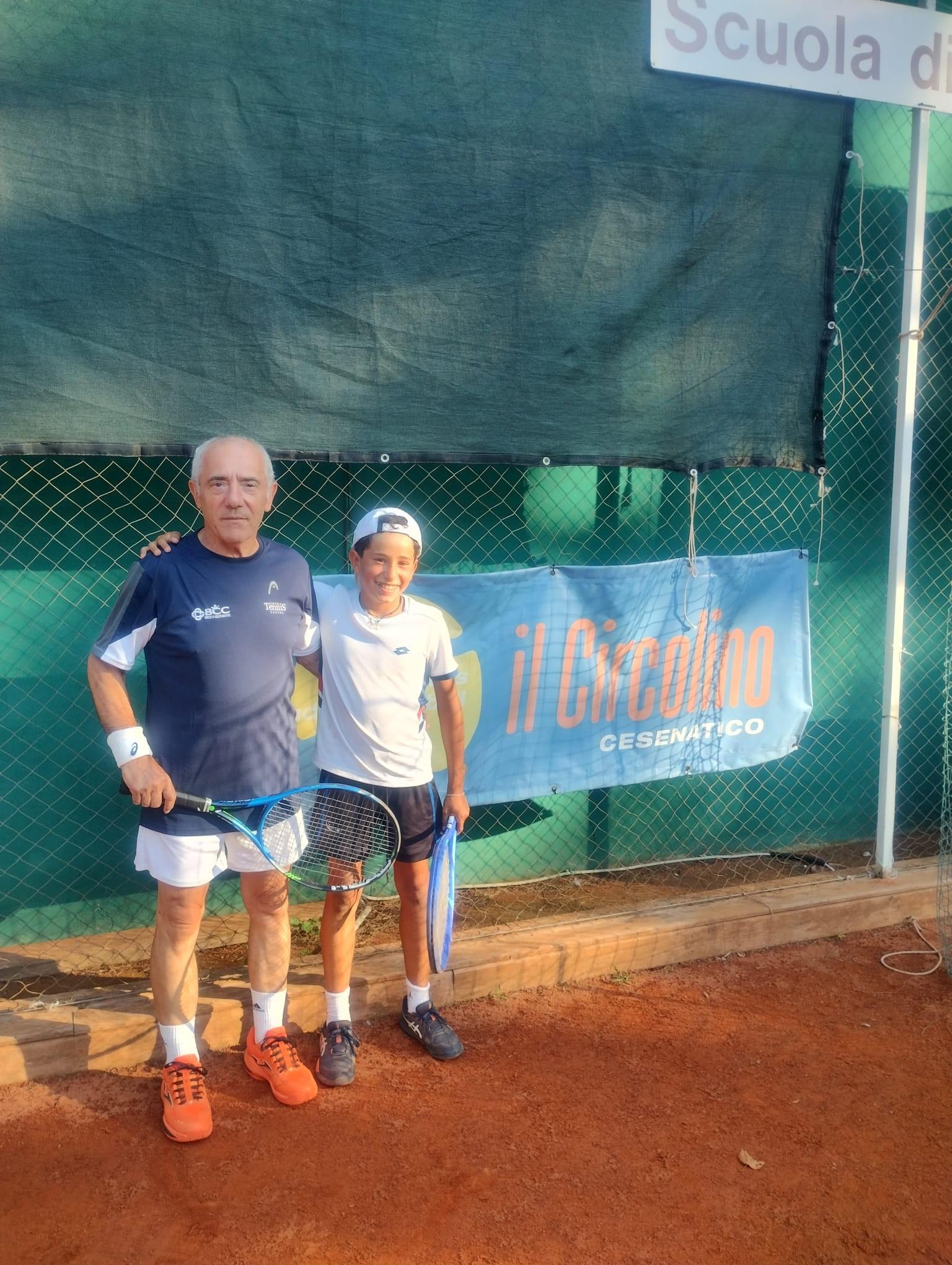 Disco verde per Savino, Tomasetti, Pucci e Ioli nel torneo di 3° del Tc Parckin di Cesenatico