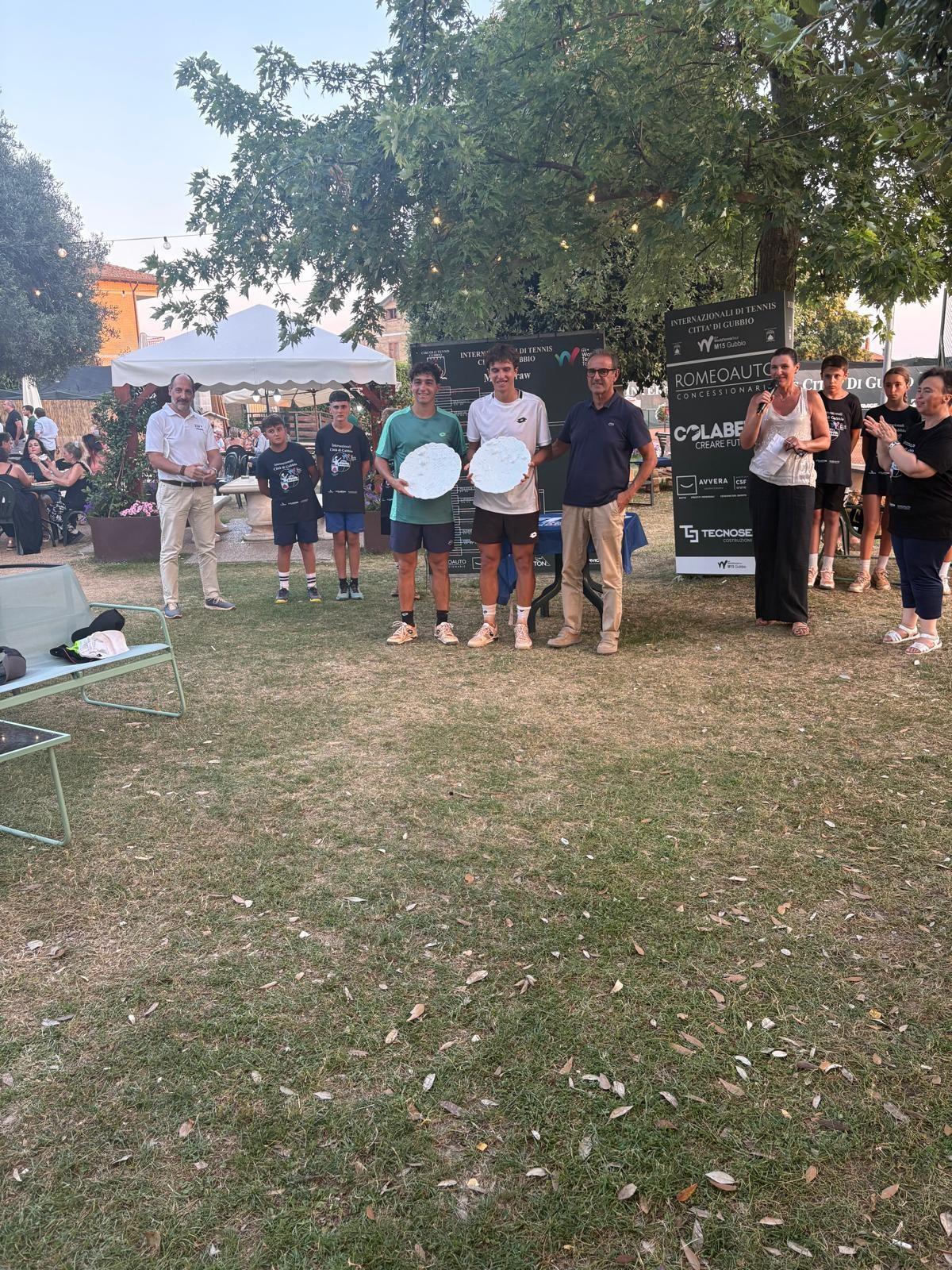 Lorenzo Beraldo vince il doppio, con Matteo Sciahbasi, nel torneo Itf di Gubbio