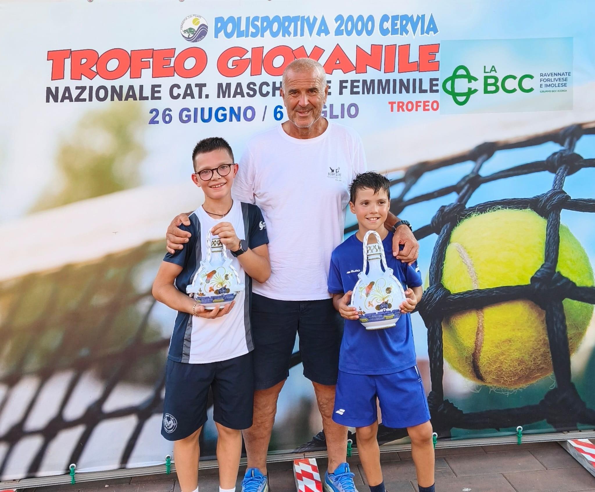 Emilia Romagna Junior Tour alla Pol.2000 Cervia: Mattia Zammarchi vince il tabellone Under 10, in finale Camilla Testa ed Emma Mattone