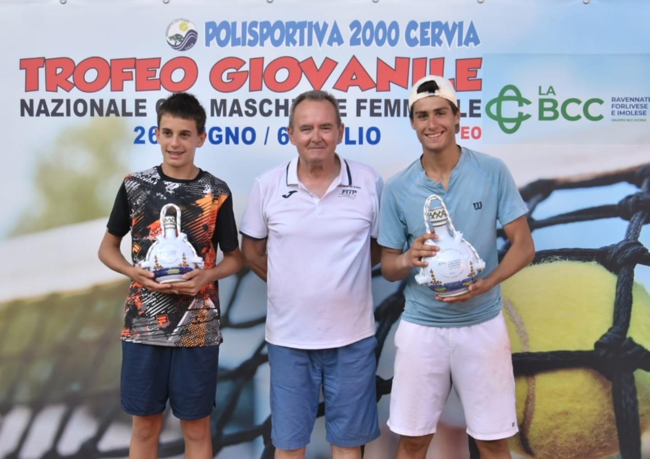 Trofeo “La Bcc” alla Polisportiva 2000 Cervia, Riccardo Briganti conquista il tabellone Under 14