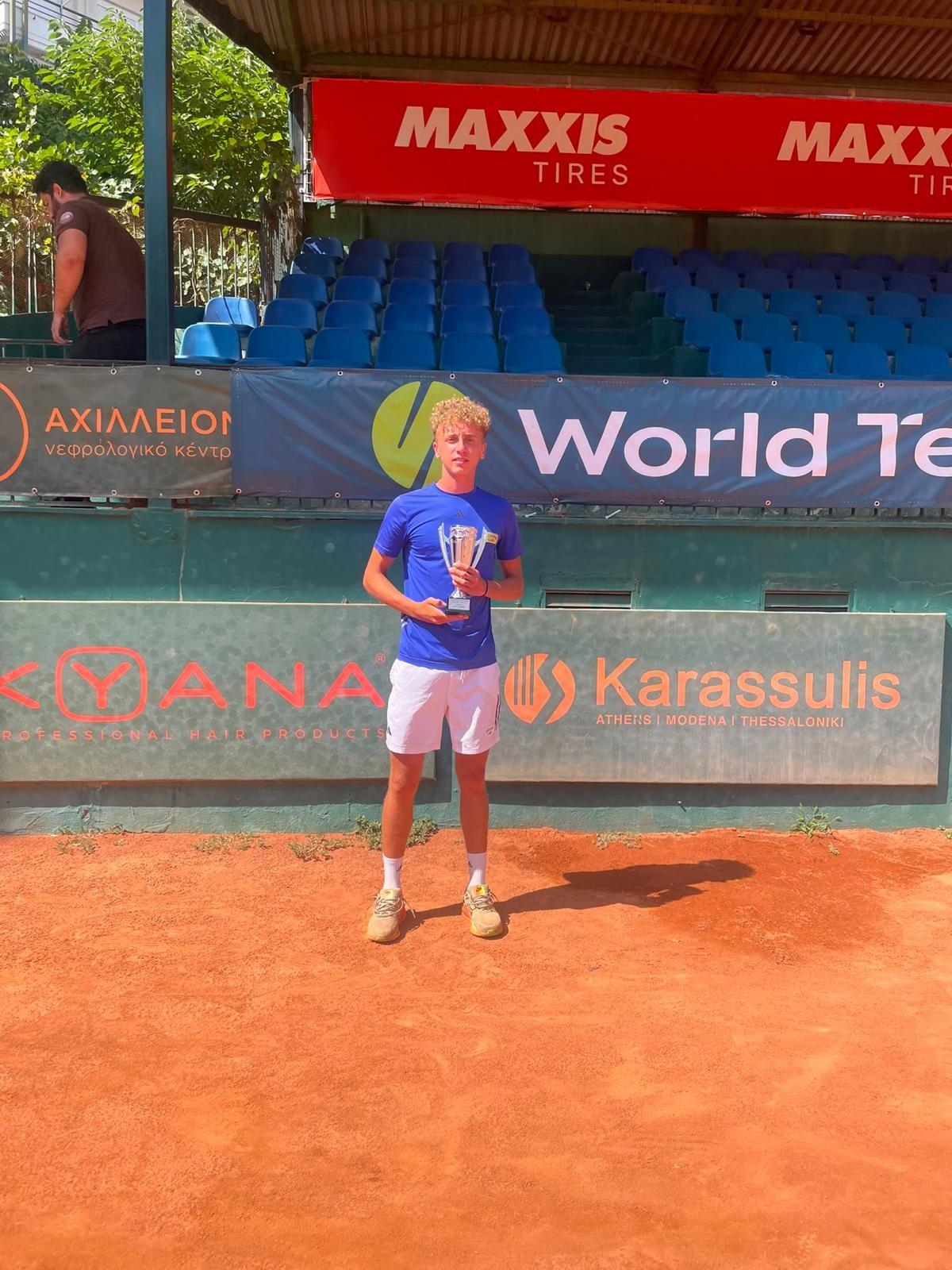 Edoardo Pagnoni approda ai quarti nell’Itf Junior di Skopje, in campo anche in doppio con Carlo Paci