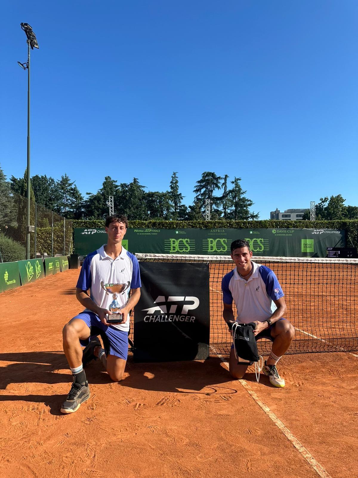 Francesco Forti e Filippo Romano conquistano il doppio nel Challenger Atp 75 di Milano