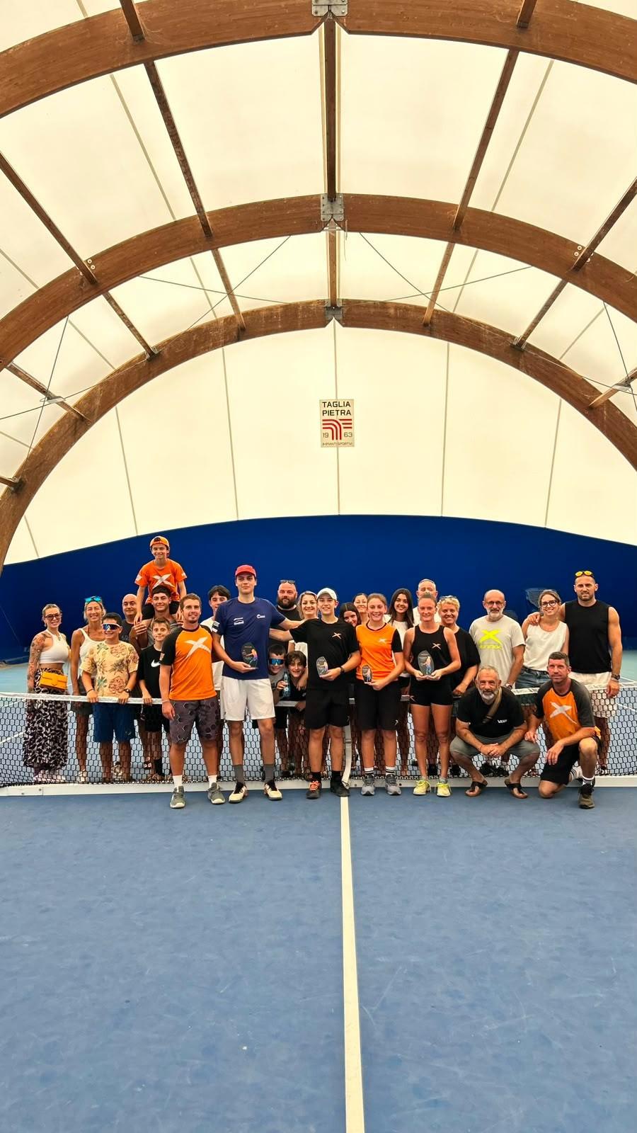 Andrea Niquoziani e Ludovica Fiorini vincono il torneo di 3° di Tennix Training Center