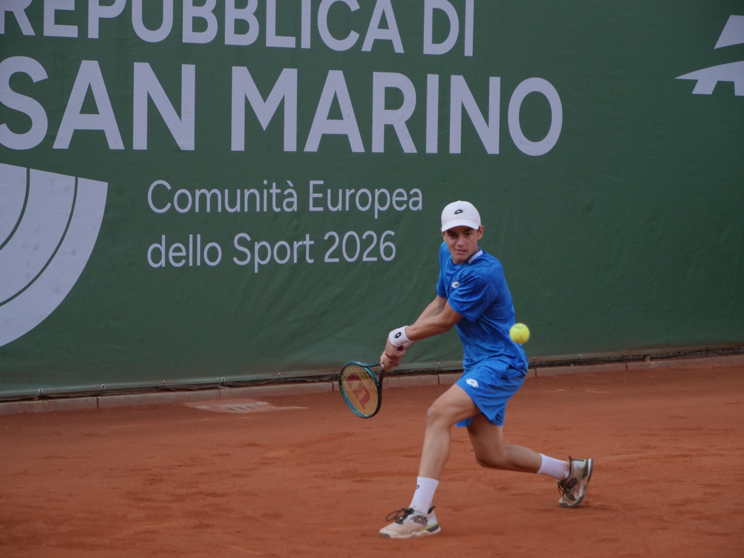 Mattia Logrippo scatenato nell’Itf Junior di Vigo: quarti in singolare e finale in doppio con Luca Cosimi