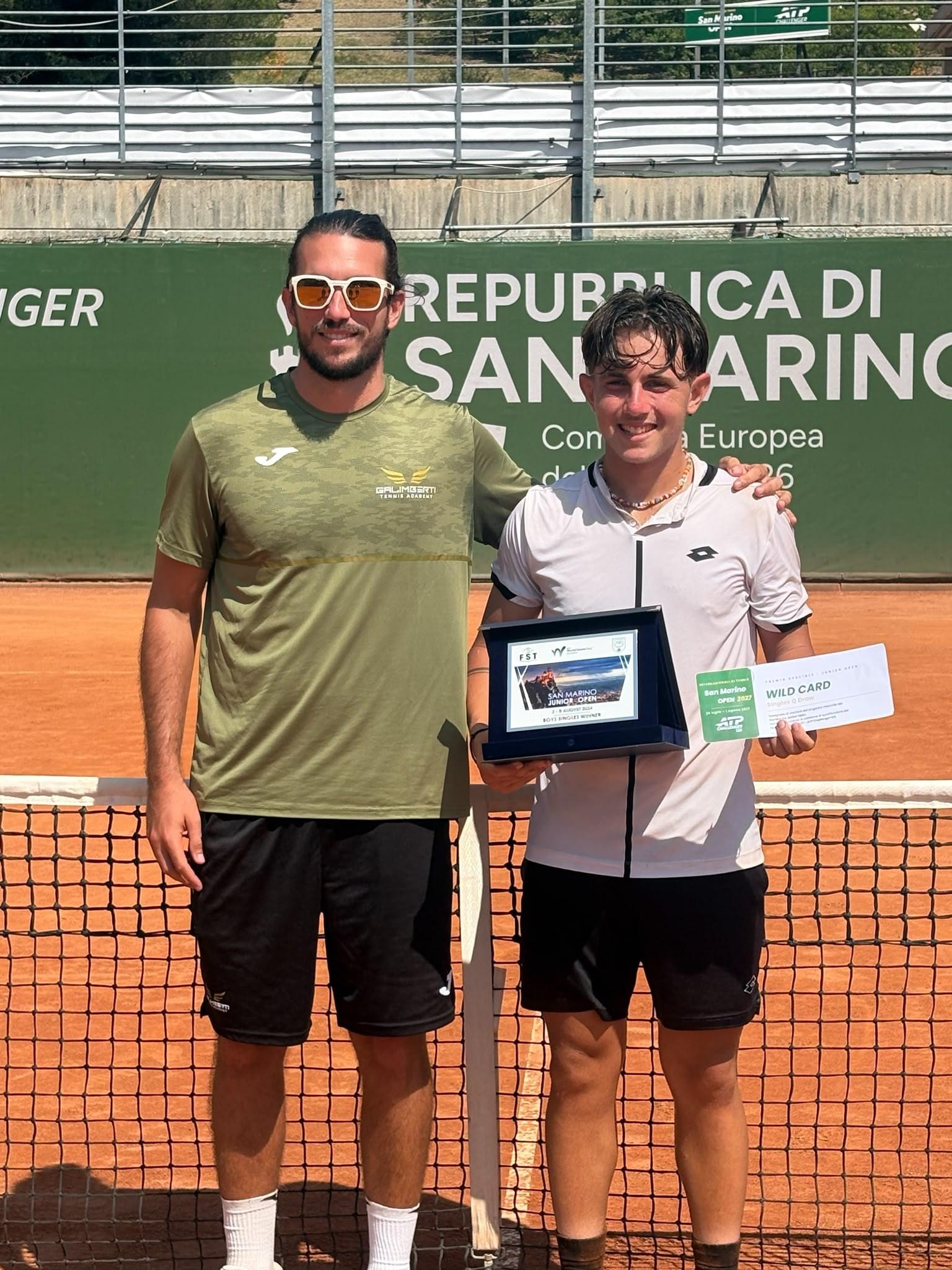 Dennis Ciprian Spircu e Diego Tarlazzi nei quarti del torneo Itf Junior di Palermo