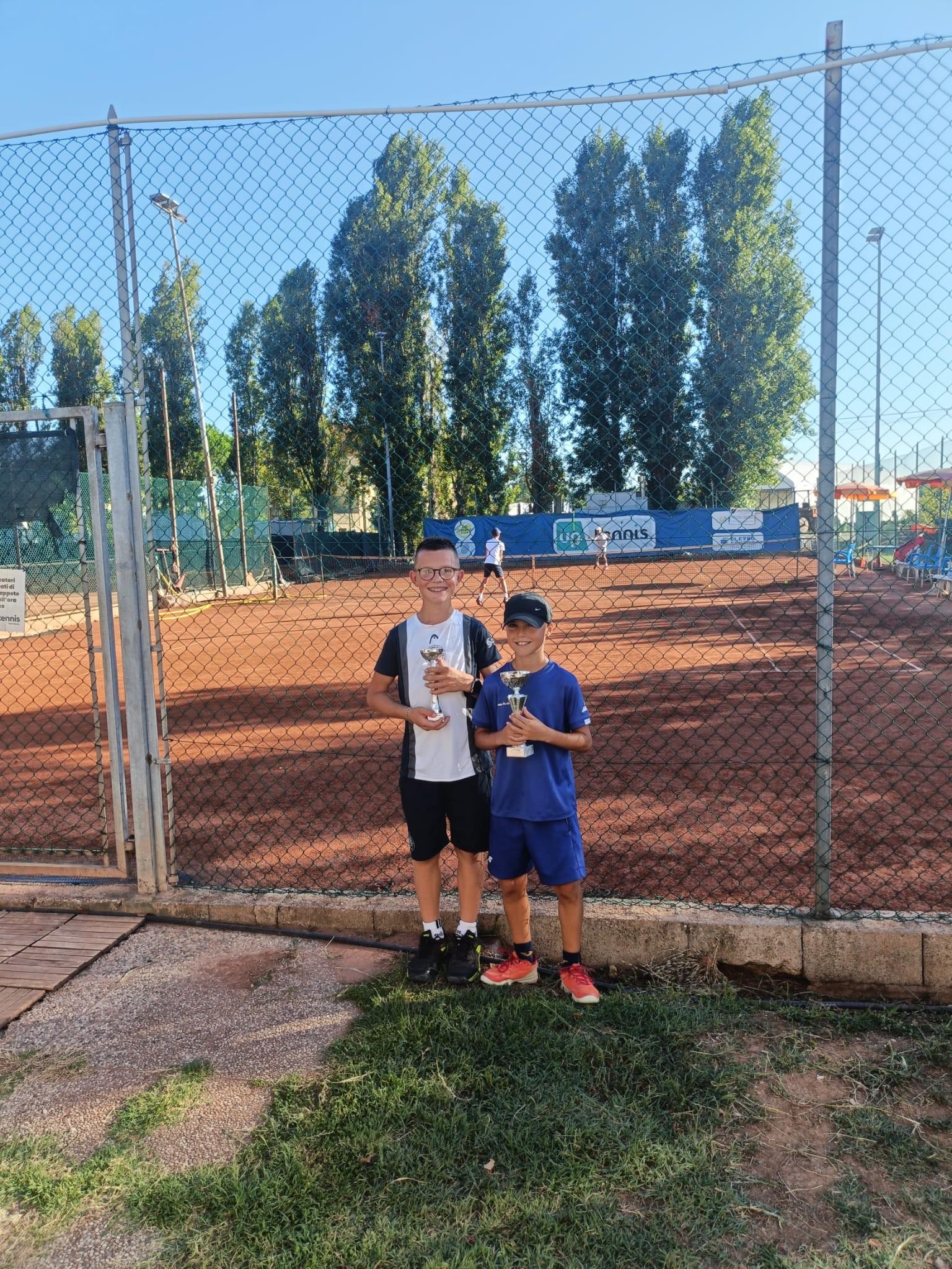 Mattia Zammarchi vince il torneo Under 10 del Ct Up Tennis, battuto in finale Pietro Morganti