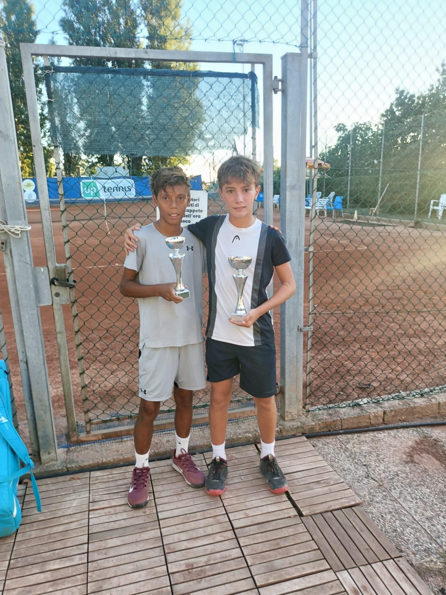 Gianmaria Dellarosa vince il tabellone Under 12 nel torneo giovanile dell’Up Tennis