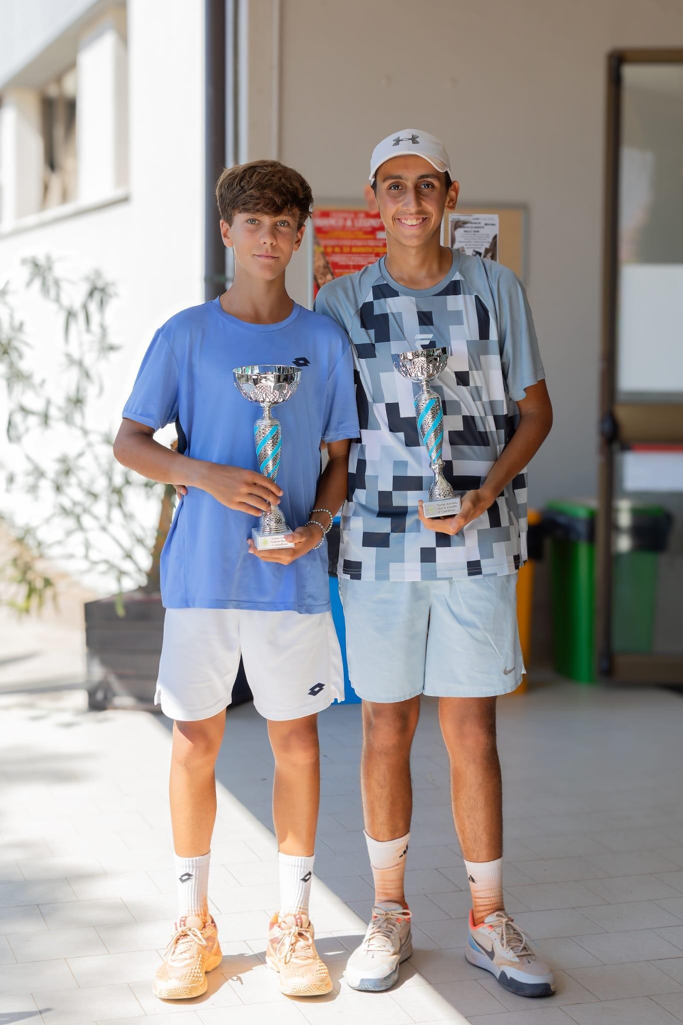 Doppietta sammarinese nel torneo giovanile del Ct Cesenatico, vincono Gianmaria Mussoni e Matteo Rosti, nel femminile brilla Alessia Barducci sui campi di casa