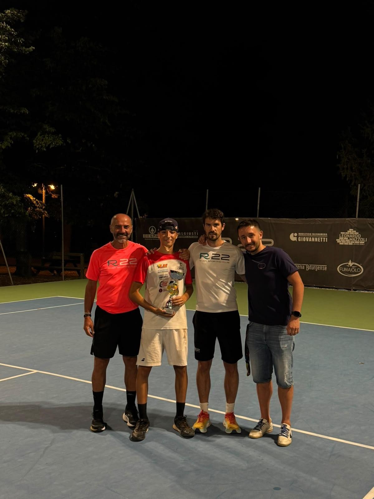 Giacomo Costanzo supera in finale Riccardo Palai e si aggiudica il torneo di 4° del River 22 Sporting Club di Bagno di Romagna