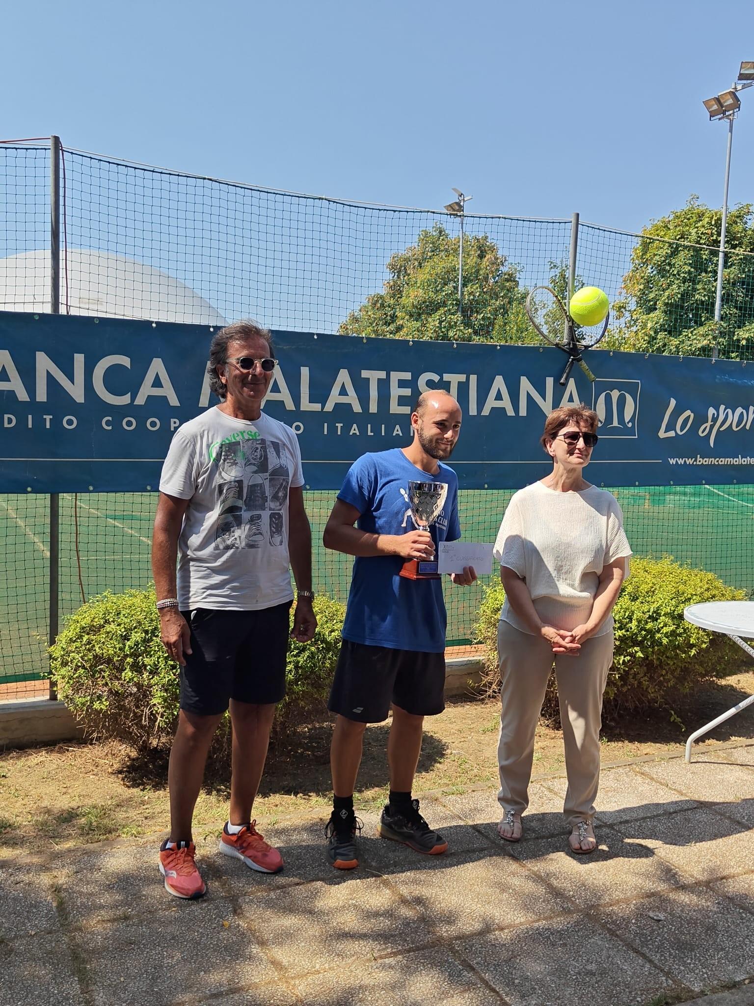 Andrea Merli senza ostacoli sui campi di casa, si aggiudica il trofeo “Banca Malatestiana” organizzato dal Tc Coriano