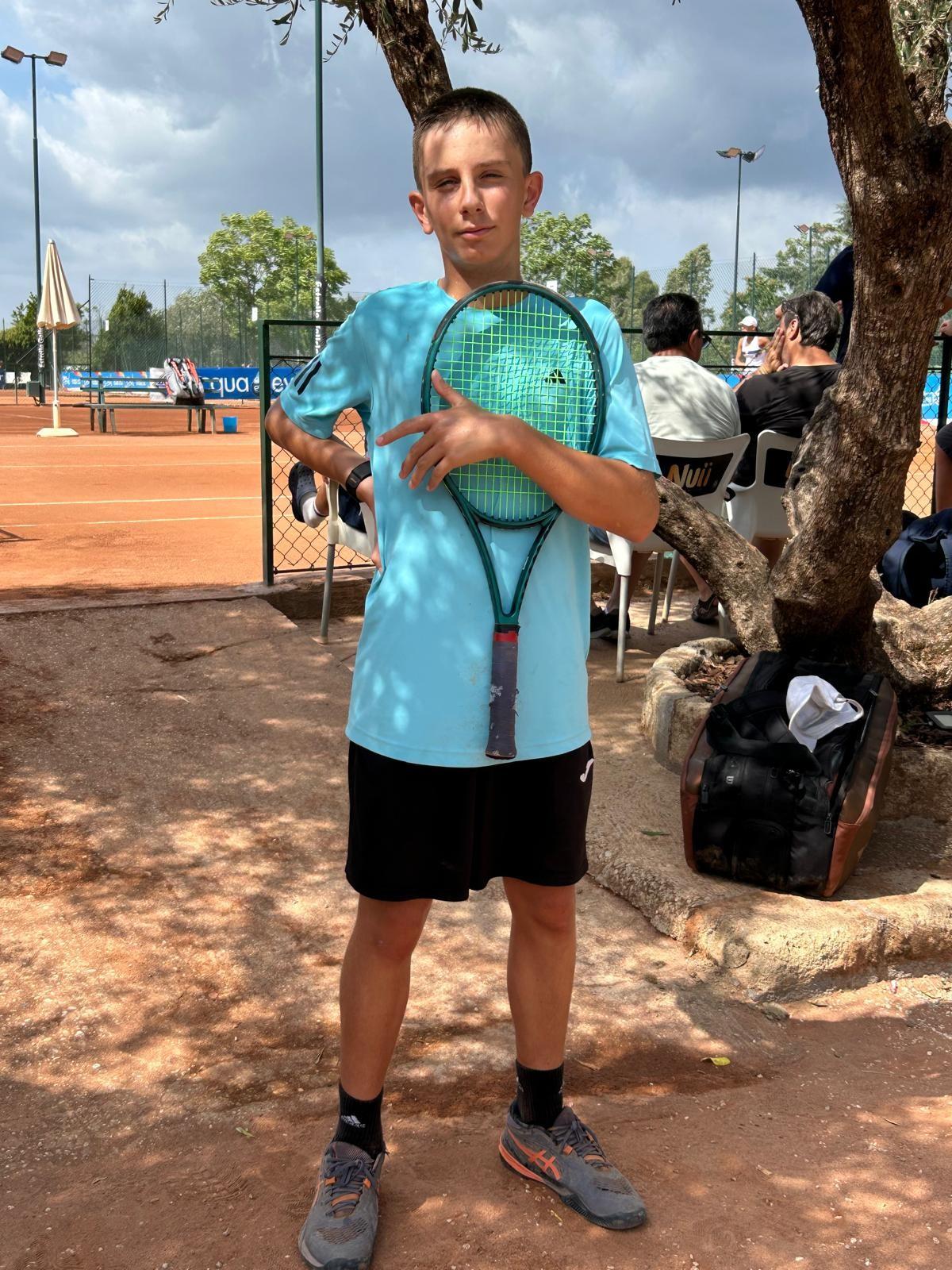 Tommaso Pilati ed Angie Bentini in semifinale nel Master Kinder giovanile a Roma