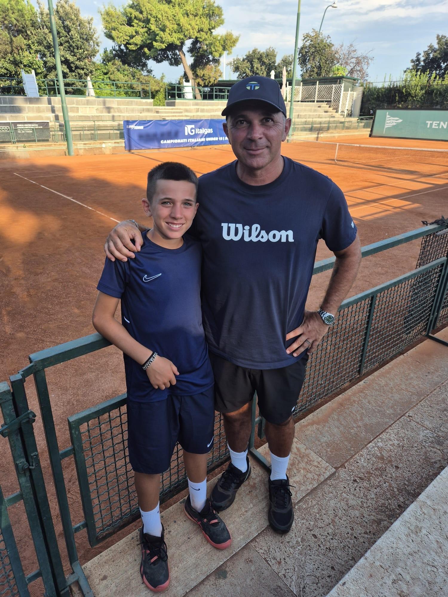 Diego Gentile in semifinale in singolare e doppio nei tricolori Under 13 a Napoli, a Barletta semifinali in singolare e doppio per Sofia Foggia