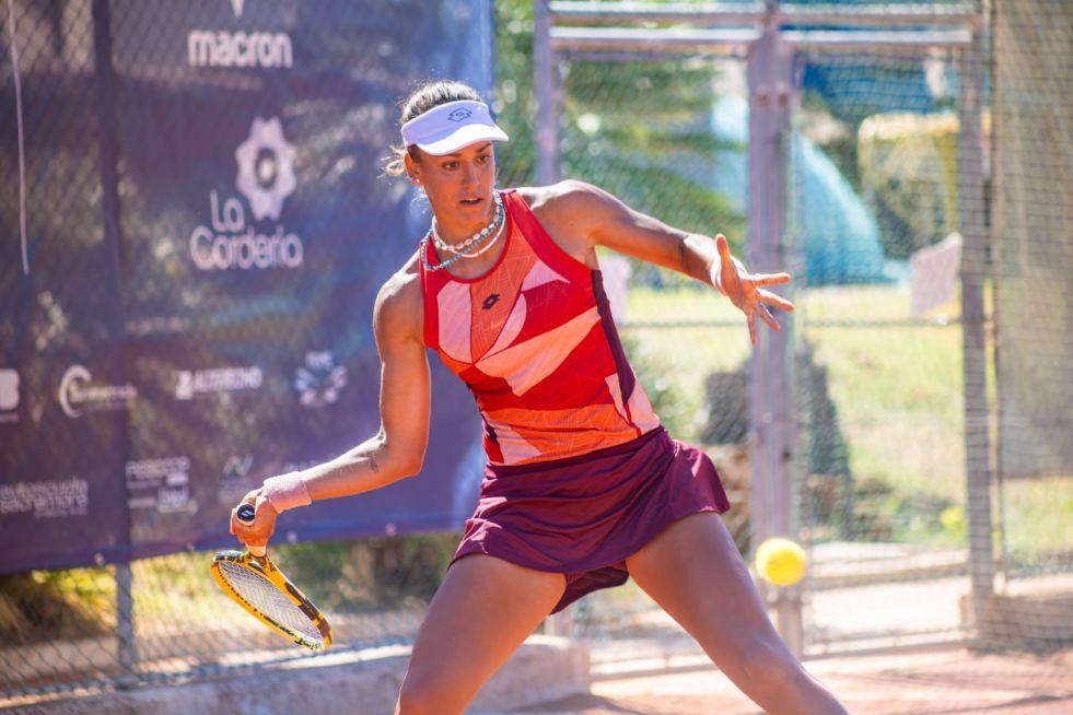 Marta Lombardini battuta dalla spagnola Maristany Zuleta Reales negli ottavi del Wta 125 di Tolentino