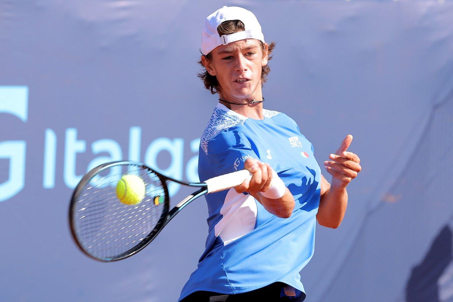 Riccardo Pretolani in coppia con Giorgio Ghia in finale in doppio nel torneo Itf Junior di Bari