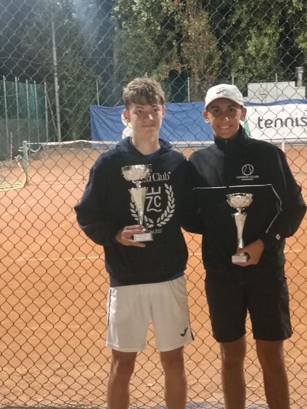Federico Pigaiani supera in finale Leonardo Tana e trionfa nel Rodeo Under 16 del Circolo Up Tennis di Torre Pedrera