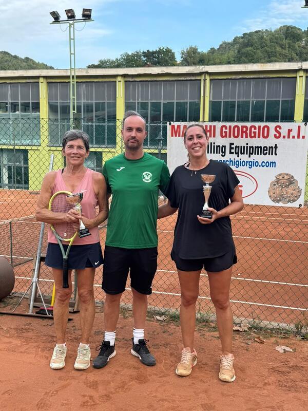 Michele Rossi e Patrizia Vetricini vincono il torneo “Marchi Giorgio” di 4° categoria alla Polisportiva Tennis Vallesavio